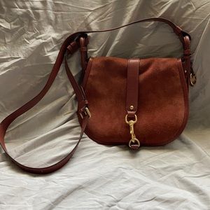 Burgundy Michael Kors Crossbody